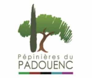 Logo Pépinières du Padouenc, partenaire jardins-paysages pour aménagements naturels en Ariège